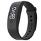 Pulsera LED Deportiva Escolar con Botón de Luz Blanca