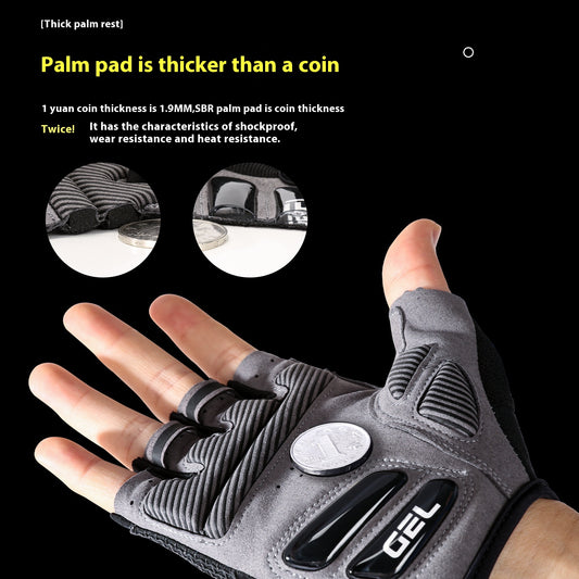 Guantes de Ciclismo y Fitness en Silicona Líquida con Amortiguación y Transpirabilidad - Image 2