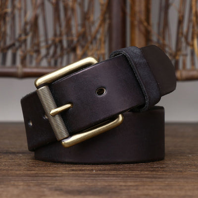 Cinturón de Cuero Genuino Ancho 4CM - Piel Premium Reforzada Artesanal - Image 8