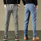 Pantalones Deportivos Rectos Elásticos para Hombre
