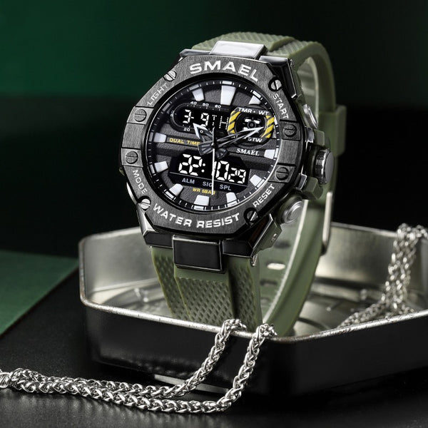 Reloj Electrónico de Aleación Digital para Hombre