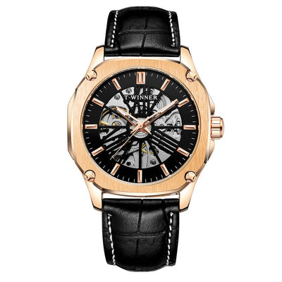 Reloj Mecánico Automático Resistente al Agua con Diseño Esqueletado - Image 11