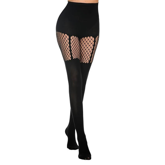 Medias de Red Caladas Talla Grande Estilo Halloween Europeo y Americano - Image 9