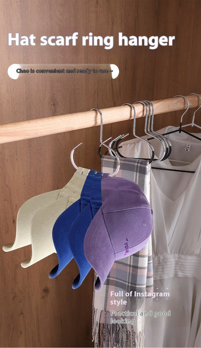 Organizador de Gorras y Sombreros - Perchero de Pared Compacto - Image 15