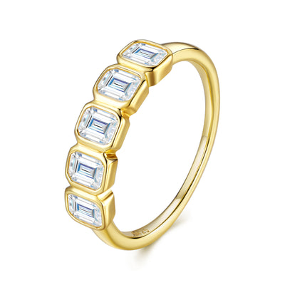 Anillo de Plata Esterlina Luxury Fashion Resistente al Color - Image 10