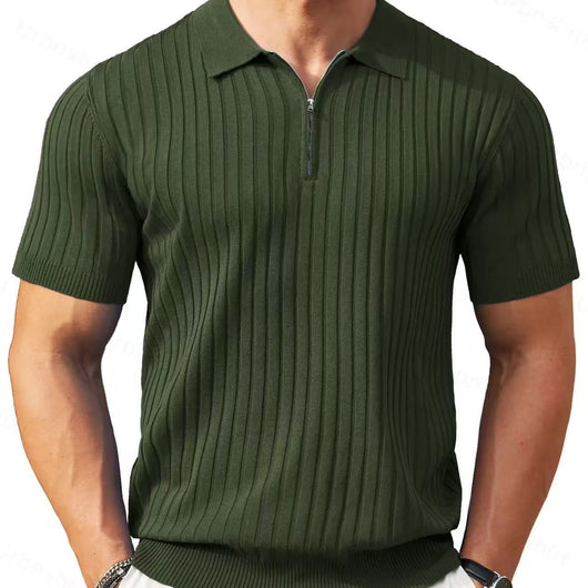 Polo Deportivo Hombre Manga Corta con Cierre - Estilo Golf Casual - Image 13