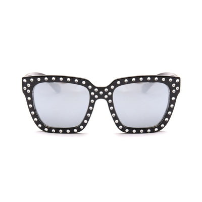 Gafas de Sol Grandes con Strass Estilo Europeo y Americano para Mujer - Image 2
