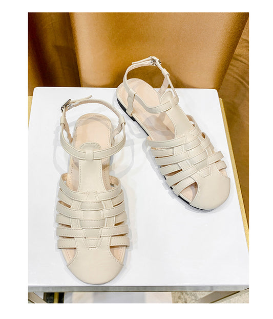 Sandalias Planas Baotou Verano - Estilo Versátil y Cómodo