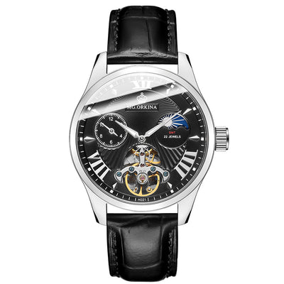 Reloj Automático Tourbillon de Lujo - Diseño Minimalista para Hombre - Image 4