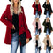 Blazer Cardigan Entallado con Botones para Mujer