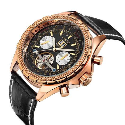 Reloj Automático Tourbillon para Hombre con Esfera Grande y Múltiples Funciones - Image 10