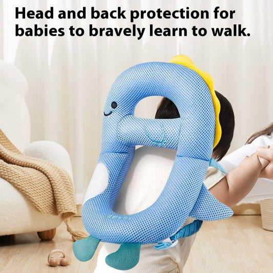 Casco Protector Acolchado para Bebés - Gorro Antigolpes con Diseño Cartoon - Image 2