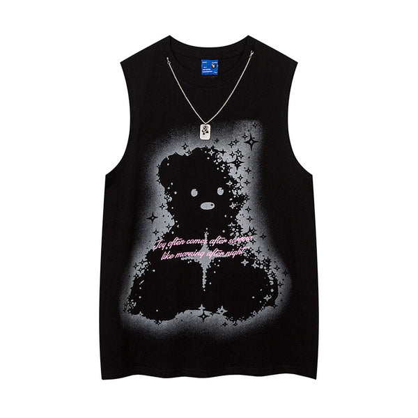 Camiseta Sin Mangas Bear para Hombre - Diseño Moderno y Cómodo