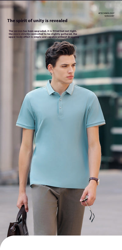 Polo Solona Modal Ligero de Verano con Solapa Clásica - Image 25