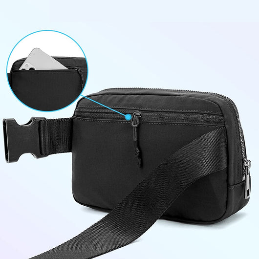Bolso Bandolera y Cintura Multiusos para Mujer - Mochila Pecho Versátil - Image 8