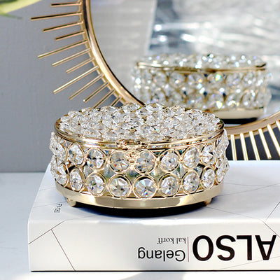 Joyero de Cristal Transparente Lujo Ligero - Caja Exquisita de Cristal de Alta Gama - Image 3