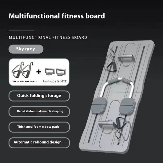 Tabla Abdominal Plegable 4 en 1 con Rebote Automático para Ejercicios en Casa - Image 26