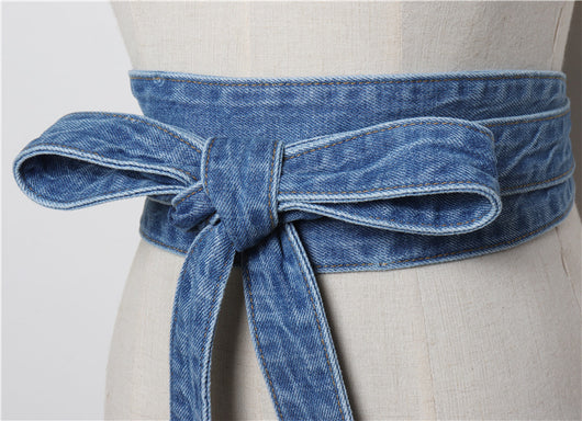 Pantalón Denim con Detalle de Moño - Lavado Moderno para Mujer - Image 10
