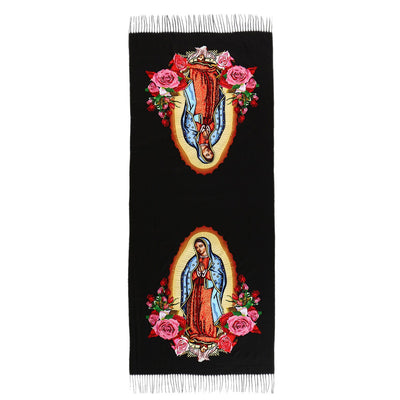 Bufanda de Cachemira Virgen Estampada para Mujer - Chal Versátil y Abrigador de Alta Calidad - Image 5