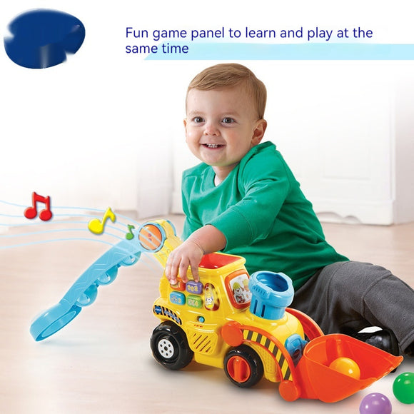 Carrito Empujador con Bolas Saltarinas - Juguete Multifunción 3 en 1 para Bebés y Niños Pequeños