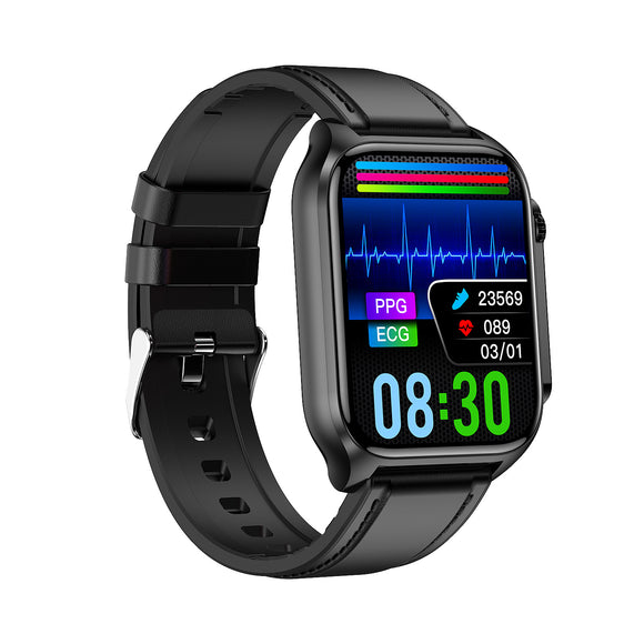 Pulsera Deportiva Inteligente con Detección ECG y Contador de Pasos