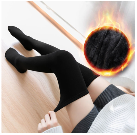 Calcetines Térmicos Largos con Forro Polar para Otoño e Invierno - Image 12