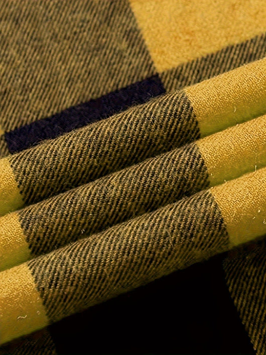 Camisa de Franela a Cuadros para Hombre - Uso Todo el Año - Image 19