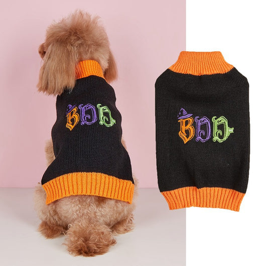 Ropa para Mascotas Thanksgiving Cuadros Retro Contraste de Colores - Image 8