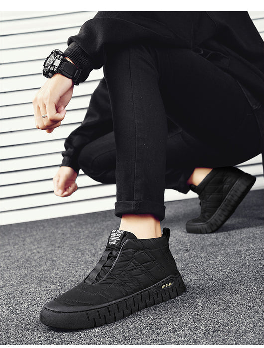 Botas de Invierno Impermeables para Hombre - Aislamiento Térmico y Tracción Antideslizante - Image 5