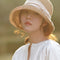 Sombrero de Paja Estilo Japonés Minimalista para Mujer