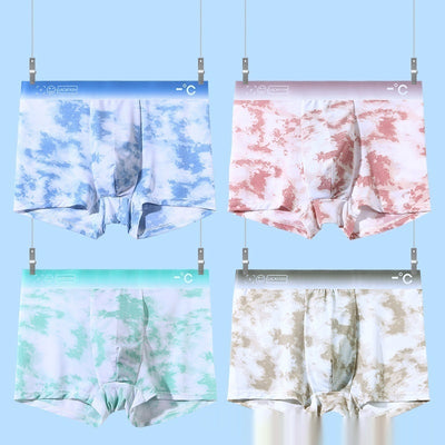 Calzoncillos Hombre Verano Seda Helada Transpirable
