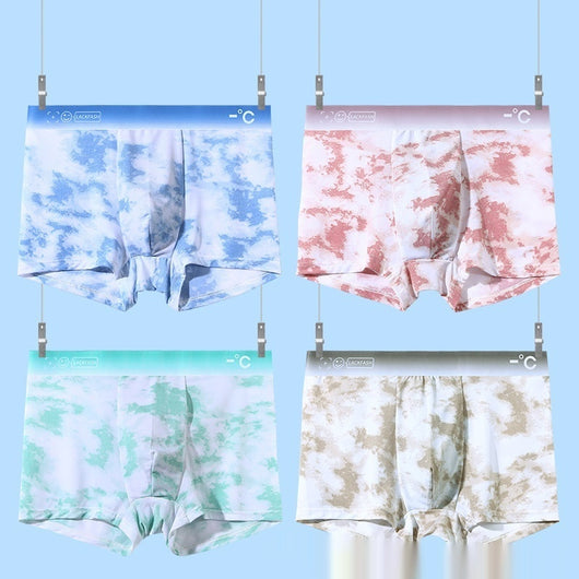 Calzoncillos Hombre Verano Seda Helada Transpirable