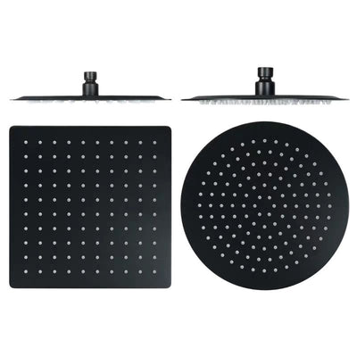 Regadera de Baño Acero Inoxidable 304 con Rociador Negro Premium - Image 19