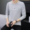 Camiseta Oversized de Algodón para Hombre - Manga Larga Suelta