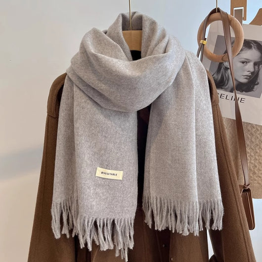 Bufanda Clásica de Invierno para Mujer - Chal Elegante Multiusos - Image 4