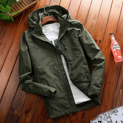Chaqueta Casual Talla Grande para Hombre - Corte Delgado y Ligero - Image 6