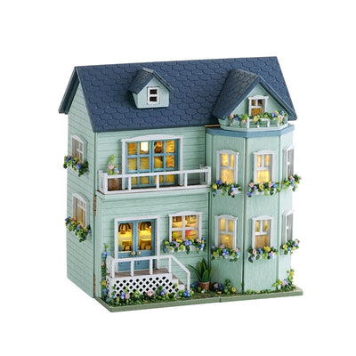 Miniatura de Casa Artesanal de Madera - Colección Adorable para Decorar - Image 6