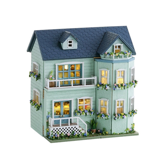 Miniatura de Casa Artesanal de Madera - Colección Adorable para Decorar - Image 6