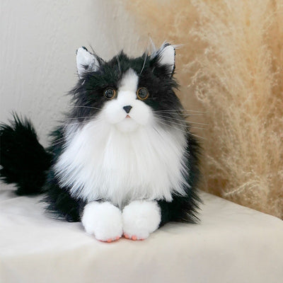 Gato de Peluche Realista - Juguete Suave para Niñas, Regalo Perfecto - Image 8