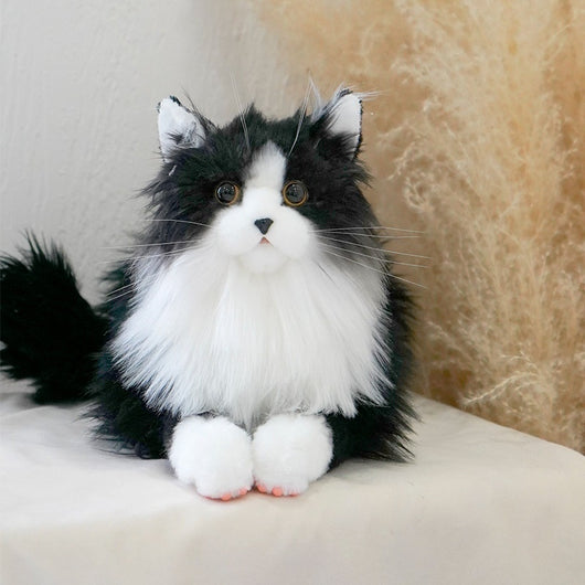 Gato de Peluche Realista - Juguete Suave para Niñas, Regalo Perfecto - Image 8