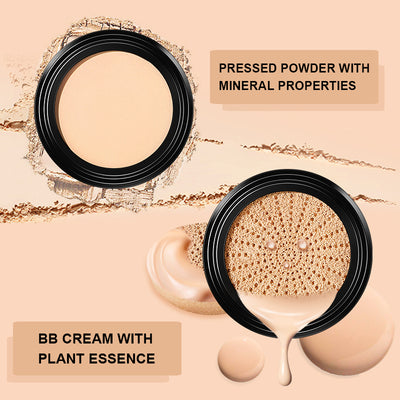 Set Base de Maquillaje BB Cream Cojín Doble Capa con Corrector - Image 7