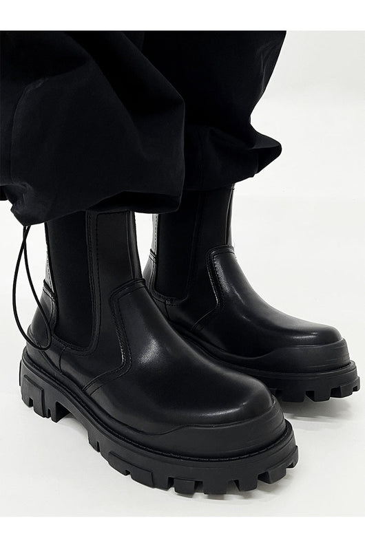 Botas Clásicas Negras de Alta Calidad Estilo Británico - Image 10