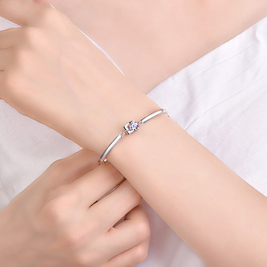 Pulsera de Plata Esterlina 925 con Corazón Delicado - Image 6