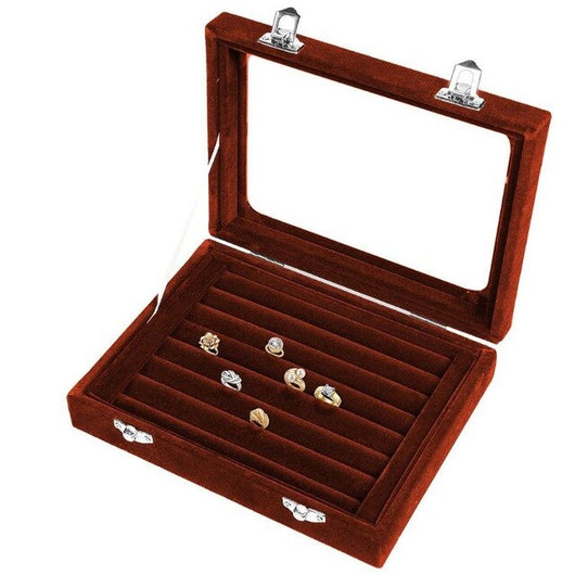 Caja Organizadora de Joyas con Compartimentos para Anillos, Pendientes y Collares - Image 14