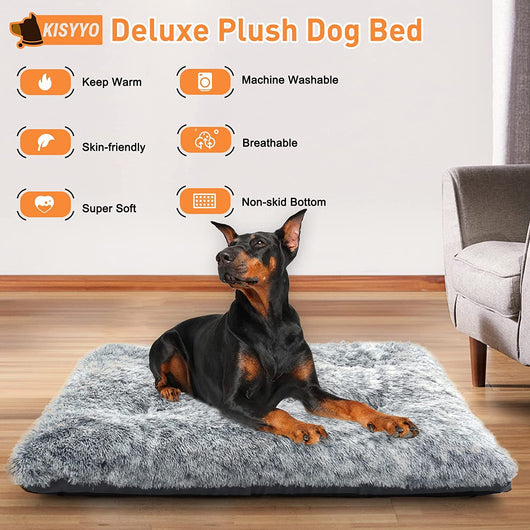 Cama Cálida y Acogedora para Perros y Gatos - Colchoneta Suave para Jaula