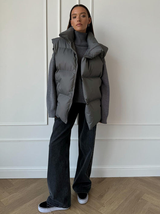Chaleco de Algodón Premium Otoño Invierno Estilo Europeo - Image 18