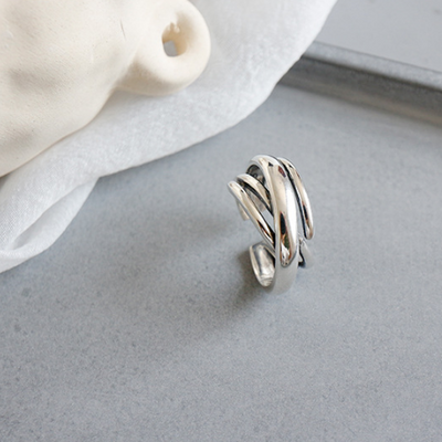 Anillo Vintage Multicapa en Plata S925 - Image 6