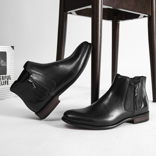Botas de Cuero Genuino para Hombre - Primera Capa - Image 10