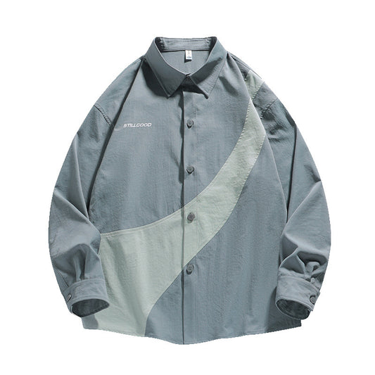 Camisa de Contraste Hong Kong para Hombre