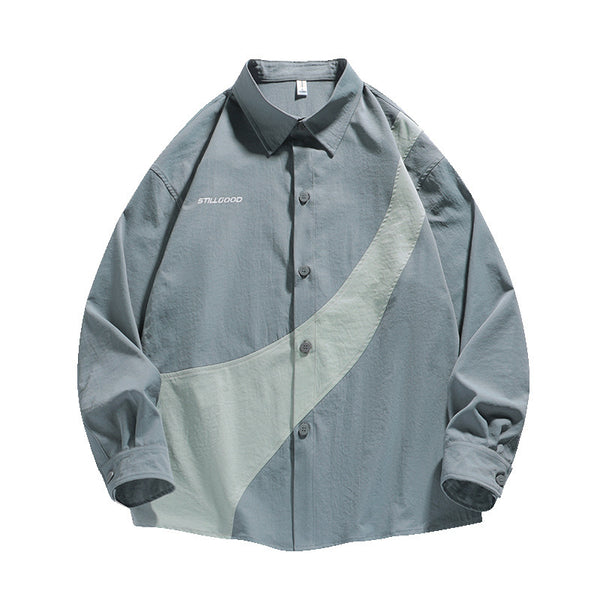 Camisa de Contraste Hong Kong para Hombre